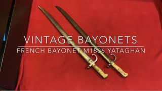 French bayonet model M1866 yataghan  dated 1872 [upl. by Lorelei]