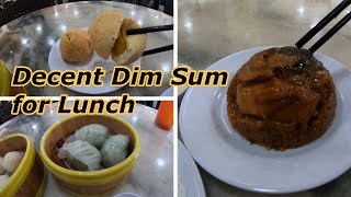 Dim sum for lunch at Fu Yong Jimbo Restaurant  Our Regular Dim Sum Place [upl. by Gibbeon]