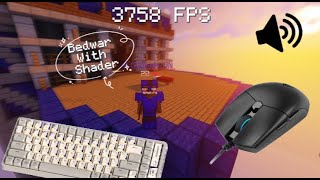 Bedwar ASMR Keyboard amp Mouse Sounds amp Lofi Chill Bedwar Gameplay 3FMC [upl. by Dasie]