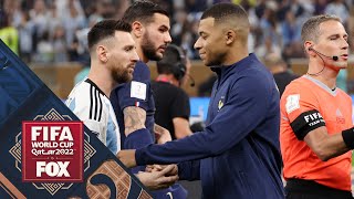 Argentina and France walk outs and national anthems ahead of World Cup Final  2022 World Cup [upl. by Edyth70]