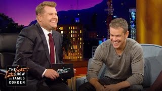 Boston Accent Lesson w Matt Damon [upl. by Nancy]