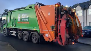 Clean Ireland Recycling 2018 Mercedes Benz Econic with Dennis Twin Pack with food pod with Terbergs [upl. by Ushijima322]