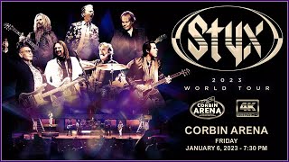 Styx  quotThe Grand Illusionquot 4K Live Corbin KY  Corbin Arena First Show in 2023 [upl. by Adrianne325]