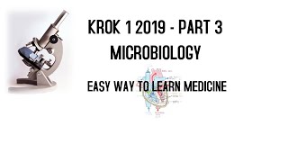 Krok 1 2019 Part  3  Microbiology [upl. by Alvy]