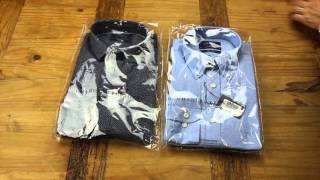 Unboxing Charles Tyrwhitt Shirts [upl. by Fabi]