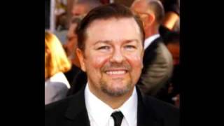 Ricky Gervais Golden Globes  Hollywood Hates The Truth [upl. by Drawd]