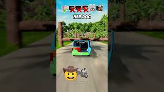 Help Me Get My Crush Attention In A Car Jump Challenge 🚗 😎 shorts beamngdrive [upl. by Eire]