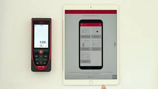 Leica DISTO™ Plan  How to connect Leica DISTO S910 in WiFi with iPhoneiPad [upl. by Ilah]