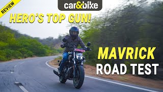 Hero Mavrick 440 Road Test  Review [upl. by Ayhtin]