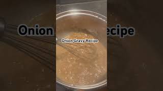 Onion gravy recipe shortvideo food cooking pinoyofwbuhayofw [upl. by Krutz]