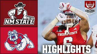 New Mexico Bowl New Mexico State Aggies vs Fresno State Bulldogs  Full Game Highlights [upl. by Rosalie]