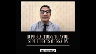 NSAIDs pain killers for Ankylosing Spondylitis 10 precautions to avoid side effects [upl. by Ellenwahs912]