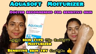 Aquasoft cream deeply nourish and soften skin Aquasoft cream for dry skin malayalam [upl. by Conias]