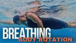 Learn Breathing in Swimming Side Breathe amp Body Rotation Swimming Tips for Beginners तैरना सीखें [upl. by Zwiebel]