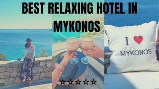 Hotel with PRIVATE POOL in MYKONOS Greece  Myconian Imperial Tour amp Review [upl. by Gredel]