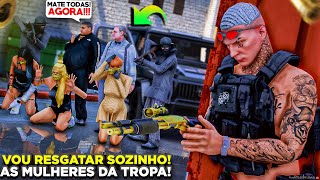 GTA V VIDA DO CRIME  VOU RESGATA A MEL JUJU E CUCA SOZINHO CABEÇA QUEIRA OU NÃO😡  43 wesy gta [upl. by Eeryk689]