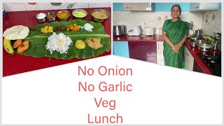 No Onion No Garlic Recipe I Veg Lunch Combo 3 I [upl. by Bigner383]