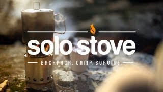 SOLO STOVE  BACKPACK CAMP SURVIVE [upl. by Dranik]