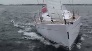 Hanse 400 testing in Denmark [upl. by Notsnarc]