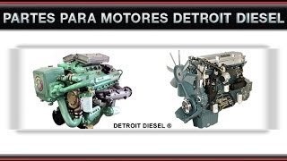 Repuestos para Detroit Diesel ® 8V92 Turbo [upl. by Belvia]