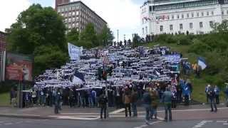 FC St Pauli  VfL Bochum 1752015 Marsch zum Stadion  Gästeblock [upl. by Asilaj]