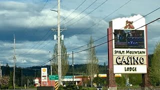 On my way to Lincoln City Oregon coast Briefly stopped at Spirit Mountain Casino [upl. by Ailemak]