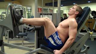 How To Seated Leg Press Cybex [upl. by Tubb]