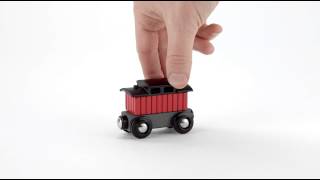 BRIO World  33737 Caboose [upl. by Nnylekoorb909]