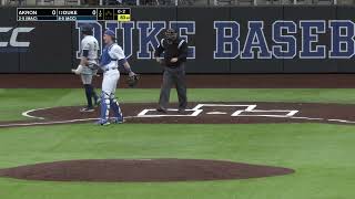 12 Duke Vs Akron  Full Game  NCAA Baseball 03012024 [upl. by Flavian]