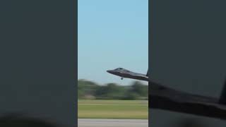 f 22 raptor fighter jet taking off [upl. by Leffen]