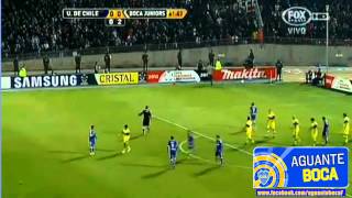 U de Chile 00 Boca Semifinal Vuelta Libertadores 2012  Resumen HD [upl. by Warrick896]