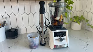 Vitamix 3500 Blender Vs Vitamix Immersion Blender Smoothie Test [upl. by Ilana]