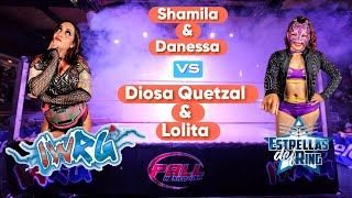 Diosa Quetzal y Lolita vs Danessa y Shamila ARENA NAUCALPANIWRG [upl. by Rea379]