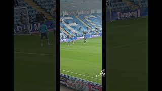 Prezzaman watching Gillingham Football Club vs Accrington Stanley [upl. by Eidnalem980]