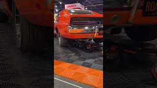 Super convenient electric floor jack at sema [upl. by Asilanna]