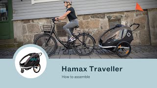 How to assemble your Hamax Traveller bike trailer with ease [upl. by Guilbert646]