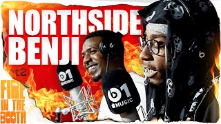 NorthSideBenji  Fire In The Booth pt2 [upl. by Roddy542]