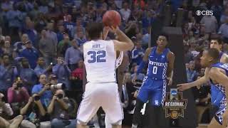 2017 UNC and Luke Maye beat Kentucky THSN audio [upl. by Ayocat765]