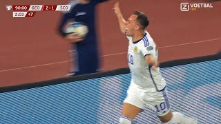 Georgia vs Scotland 22 Highlights amp Goals  Euro Qualifiers 202324 [upl. by Orlena]