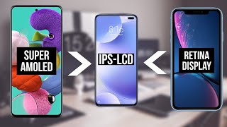 Types of Displays 🔥  IPS Amoled Super Amoled Retina [upl. by Martinic]