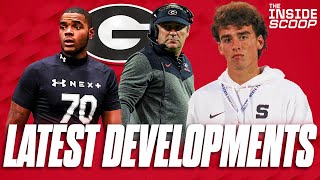 Breaking Down UGA’s QB Recruiting Board  Major Spring Practice Visitors [upl. by Ydnelg]