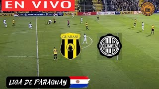 GUARANI VS OLIMPIA EN VIVO ⚽⚽ PARAGUAY PRIMERA DIVISIÓN  CLAUSURA  JORNADA 16 [upl. by Ainivad]