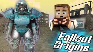 NEW POWER ARMOR Minecraft FALLOUT ORIGINS 6  Minecraft Roleplay SMP [upl. by Anaer]