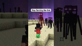 Best Easy Enderman XP Farm Bedrock amp Java shorts [upl. by Jena]