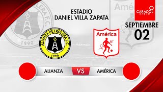 EN VIVO  Alianza Petrolera vs América  Liga Colombiana por el Fenómeno del Fútbol [upl. by Annaitat]