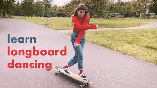 Longboard Dancing Tutorial First Steps [upl. by Sheng]