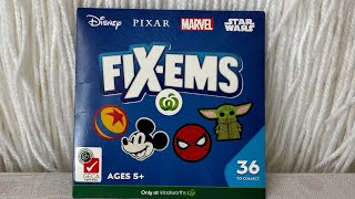 Woolworths Fixems Fabric Stickers Patch Badge ASMR unboxing collectible [upl. by Magdalen522]