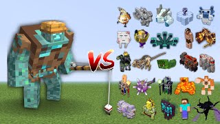 Mutant Drowned vs All Minecraft Bosses in Minecraft Mob Battle [upl. by Lundell]