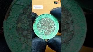 Cleaning The Worlds Moldiest Coin iconiccoins satisfying asmr 🇿🇦 [upl. by Pedaias]