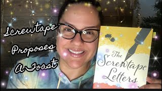 ASMR READING OF “THE SCREWTAPE LETTERS “SCREWTAPE PROPOSES A TOAST” WITH OMY 10 [upl. by Abbot]